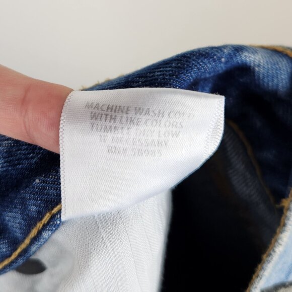 NWT LF Carmar High Rise Torne Marietta Cut Out Distressed Jeans sz 25 - Picture 11 of 11